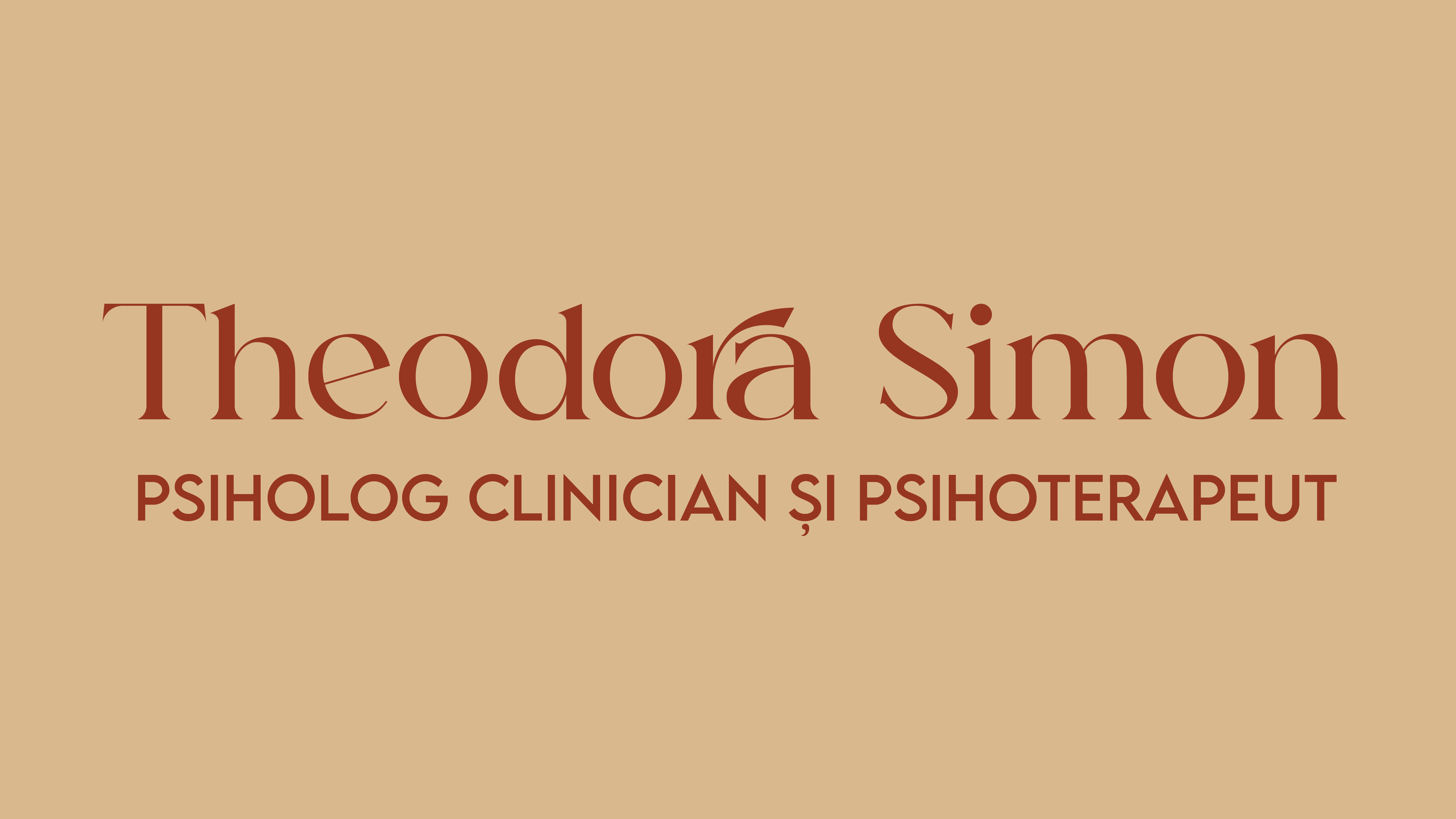 Psiholog & Psihoterapeut Theodora Simon